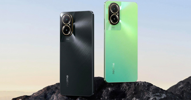 Realme C67 có hai phiên bản màu thời thượng