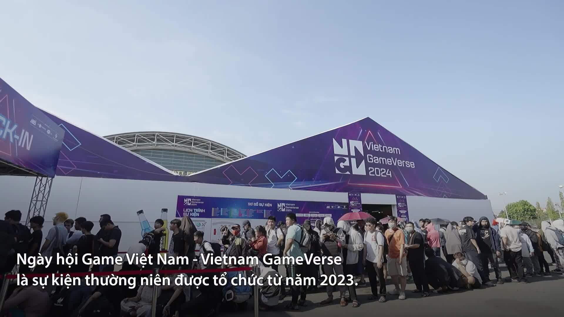 Không khí khai mạc Vietnam GameVerse 2024