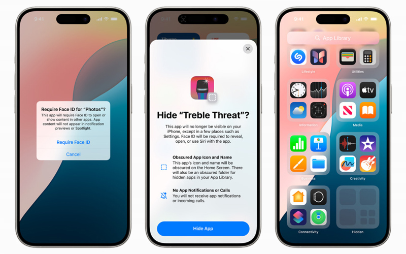 iOS 18 sẽ cho phép người dùng khóa hoặc ẩn ứng dụng