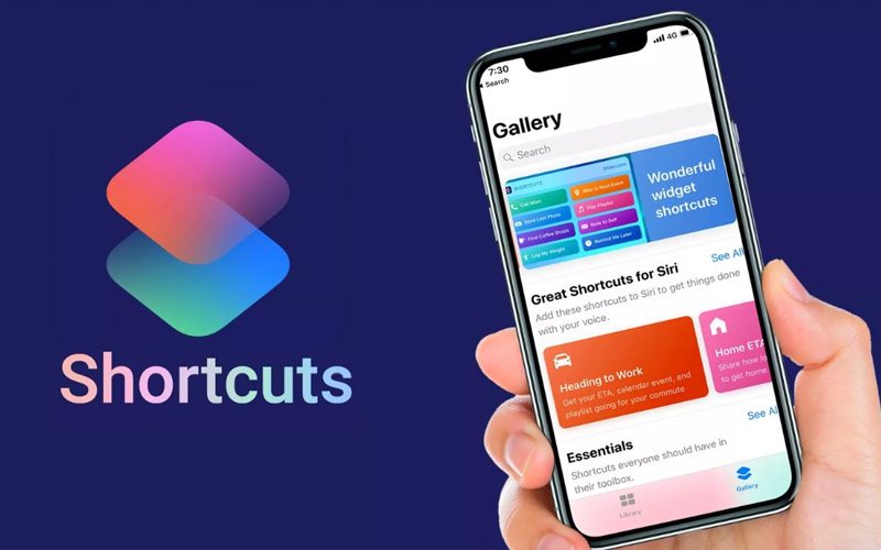 Phím tắt là ứng dụng ra mắt lần đầu tiên trên iOS 12