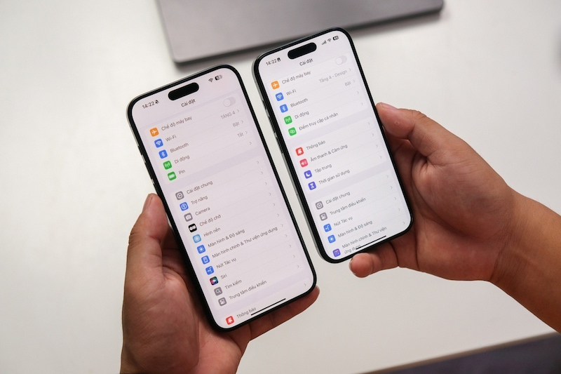 Giao diện ứng dụng Cài đặt đã thay đổi trên iOS 18