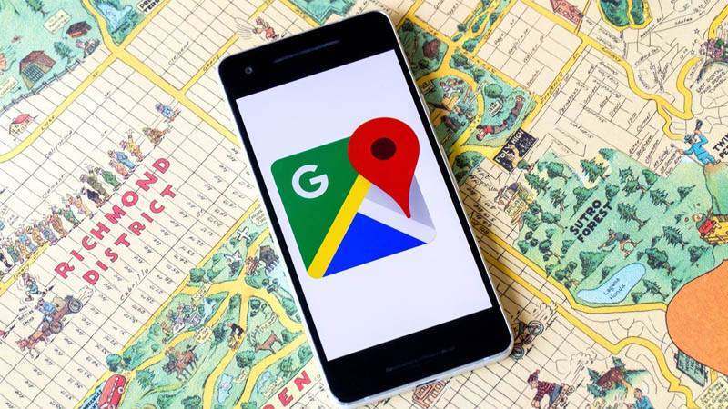 Sử dụng Maps với Ok Google