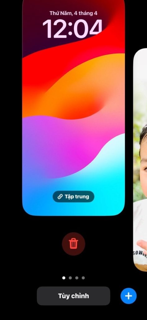 Lời khuyên cách xóa hình nền iPhone trực tiếp trên màn hình khóa
