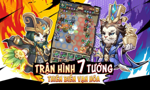 Game tạo tướng trẻ trong thế giới Tam Quốc