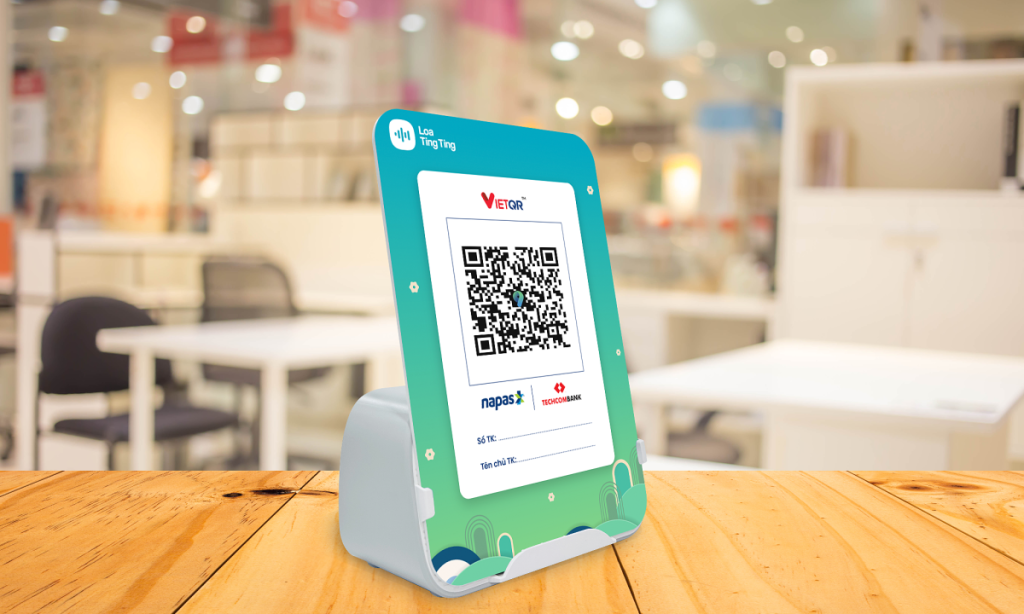 Loa Tingting - thiết bị báo kết quả thanh toán mã QR 9Pay