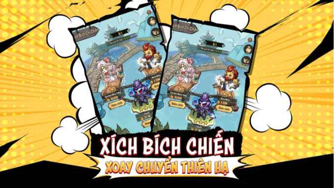 Ảnh nền trận Xích Bích trong game: Funzy.