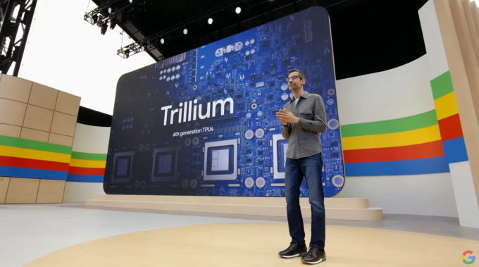 Giám đốc điều hành Google Sundar Pichai tại Google I/O 2024. Ảnh: Google