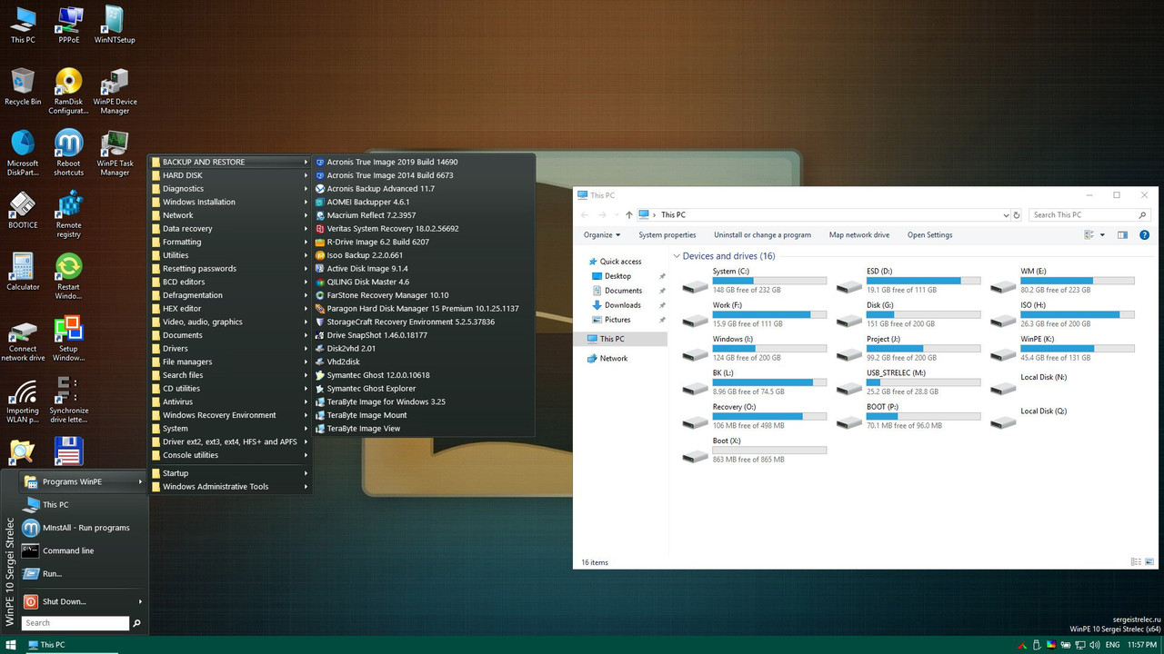 WinPE 11-10-8 Sergei Strelec 2024.07.12 English FULL + Update Patch [AppDoze]