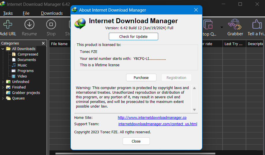 Internet Download Manager IDM v6.42 Build 12 + Crack (Lifetime Activation) [AppDoze]