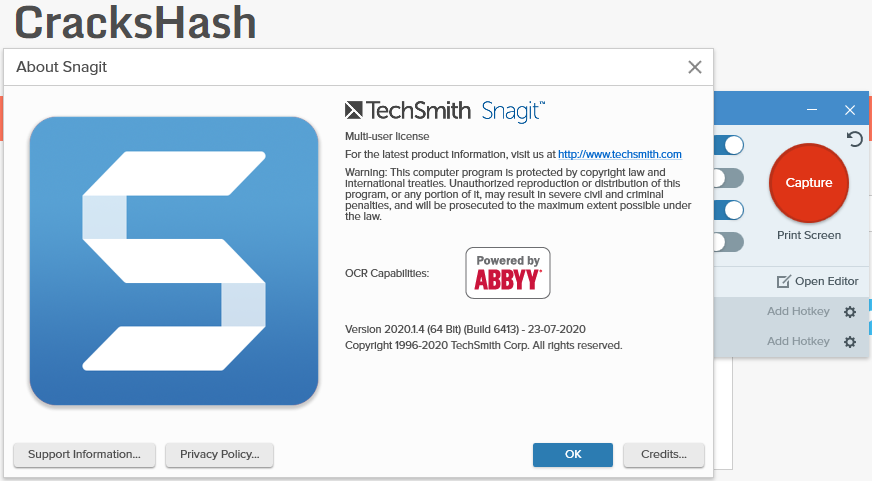 TechSmith SnagIt 2024 v24.1.4.2756 (x64) + Fix {CracksHash}