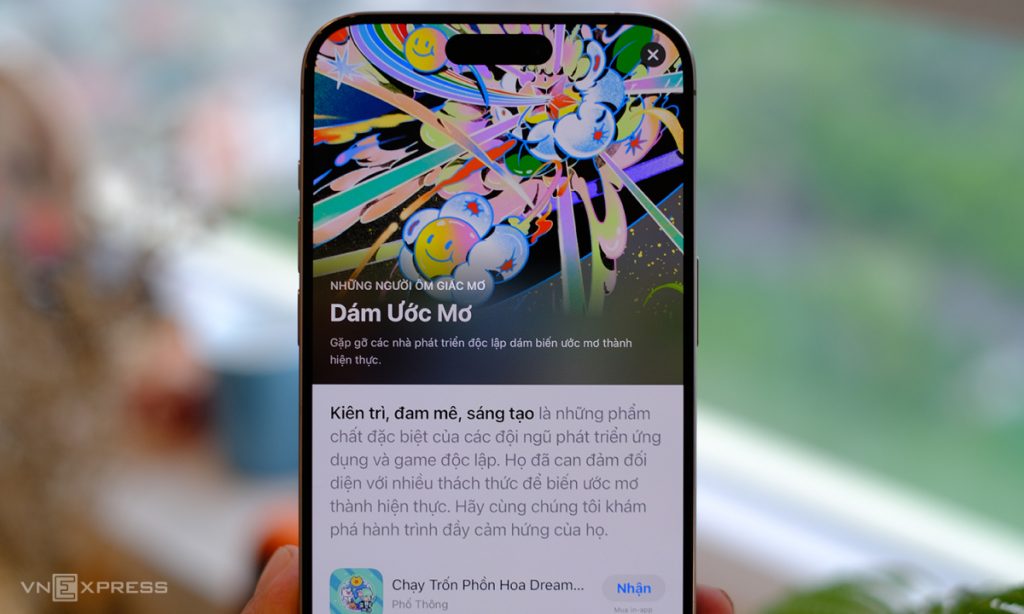 Apple vinh danh hai nhà phát triển Việt Nam trong dự án 'Dám ước mơ'