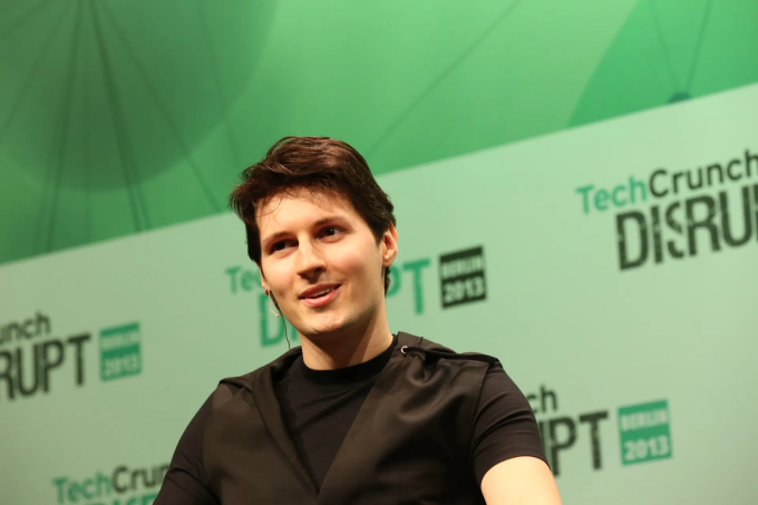 Pavel Durov tại TechCrunch 2013. Ảnh: TechCrunch