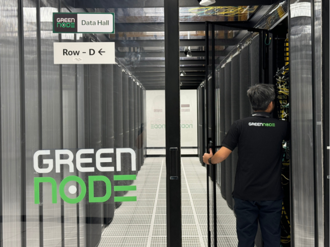 Trung tâm dữ liệu đám mây AI của GreenNode đặt tại Thái Lan. Ảnh: VNG