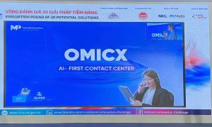 Trung tâm liên lạc AI OmiCX được xếp hạng trong số 14 giải pháp sáng tạo hàng đầu