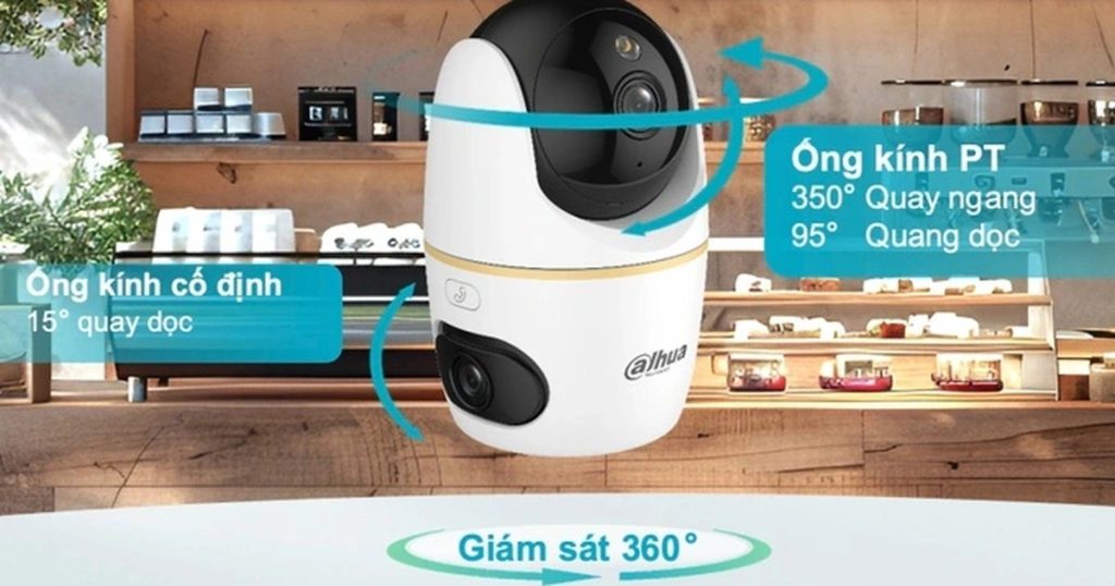 Giải pháp giúp camera an ninh giám sát trực tiếp 2 khu vực