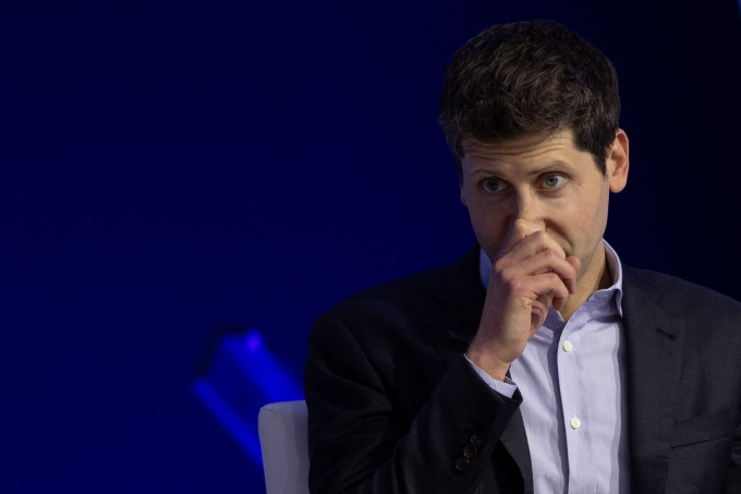 Giám đốc điều hành OpenAI Sam Altman tại một sự kiện ở San Francisco, California năm ngoái. Ảnh: Reuters