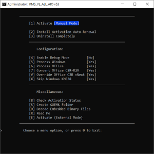 KMS VL ALL v53.0 (Microsoft Windows & Office Activator)