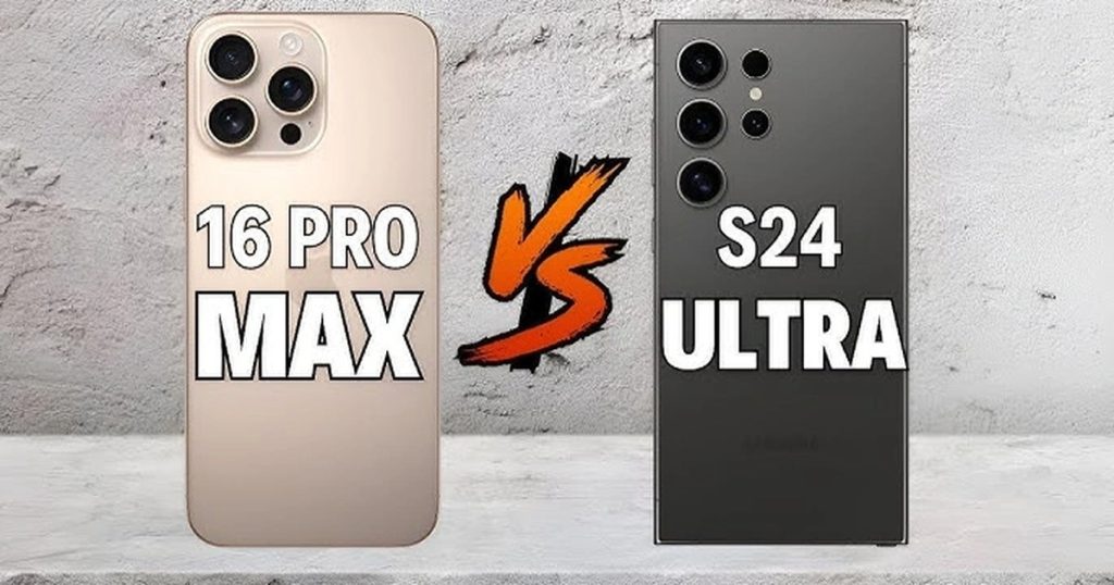 So sánh tốc độ xử lý giữa iPhone 16 Pro Max và Galaxy S24 Ultra