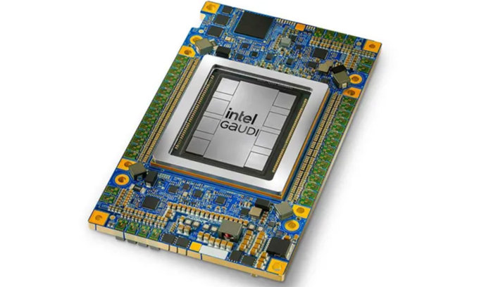 Chip Intel Gaudi. Ảnh: Intel