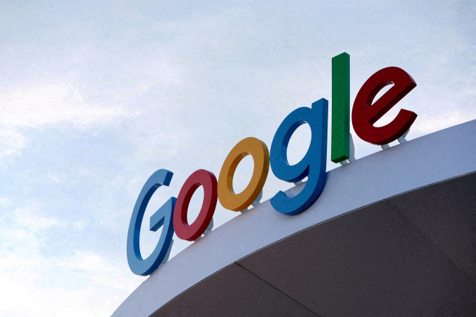 Logo Google ở ​​Las Vegas chụp vào tháng 10 Ảnh: Reuters