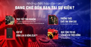 Ra mắt trung tâm trải nghiệm âm thanh và dòng loa ZLX G2 tại Hà Nội