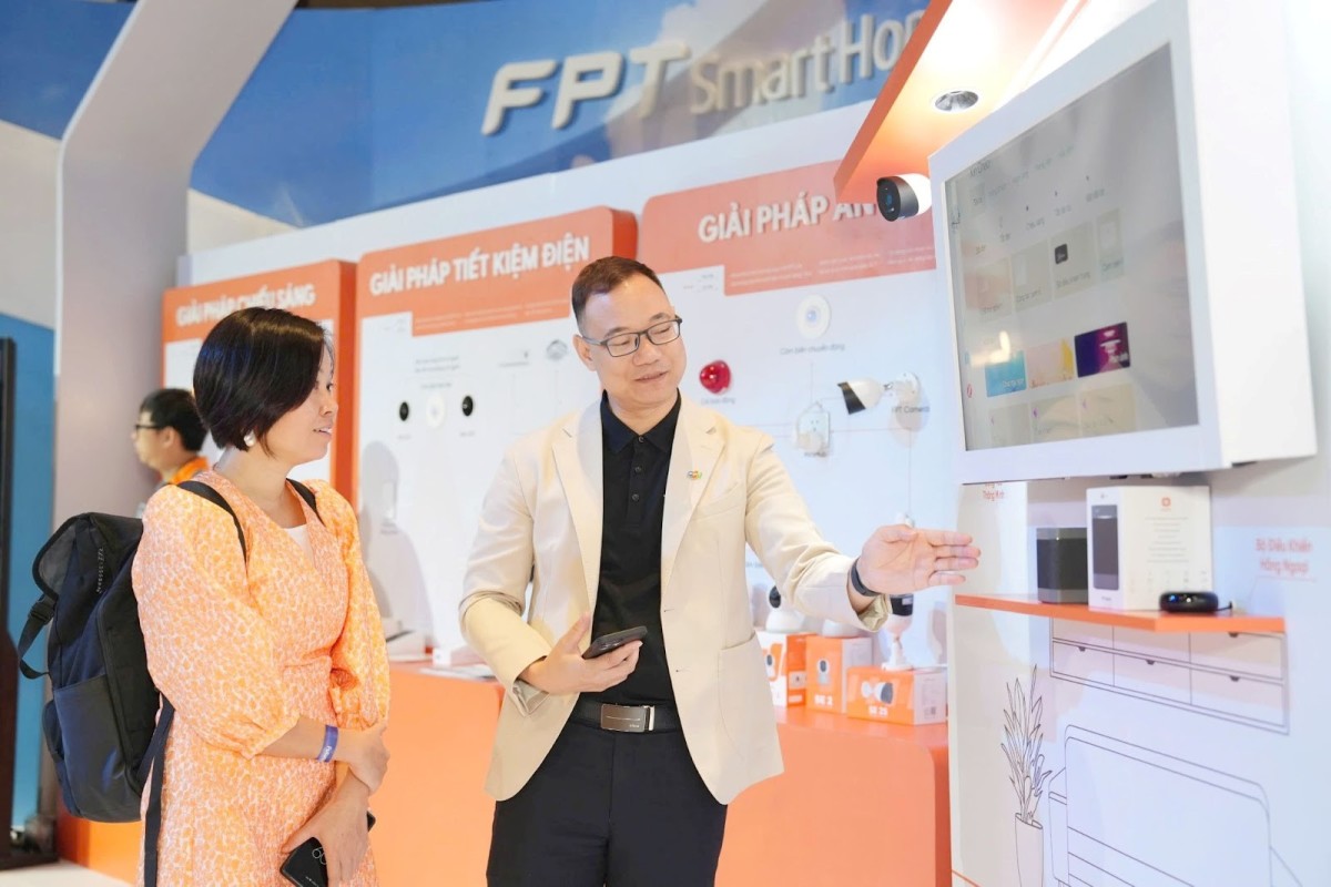 FPT Fiat Industrial Technology mang trải nghiệm nhà thông minh AI đến Techday 2024