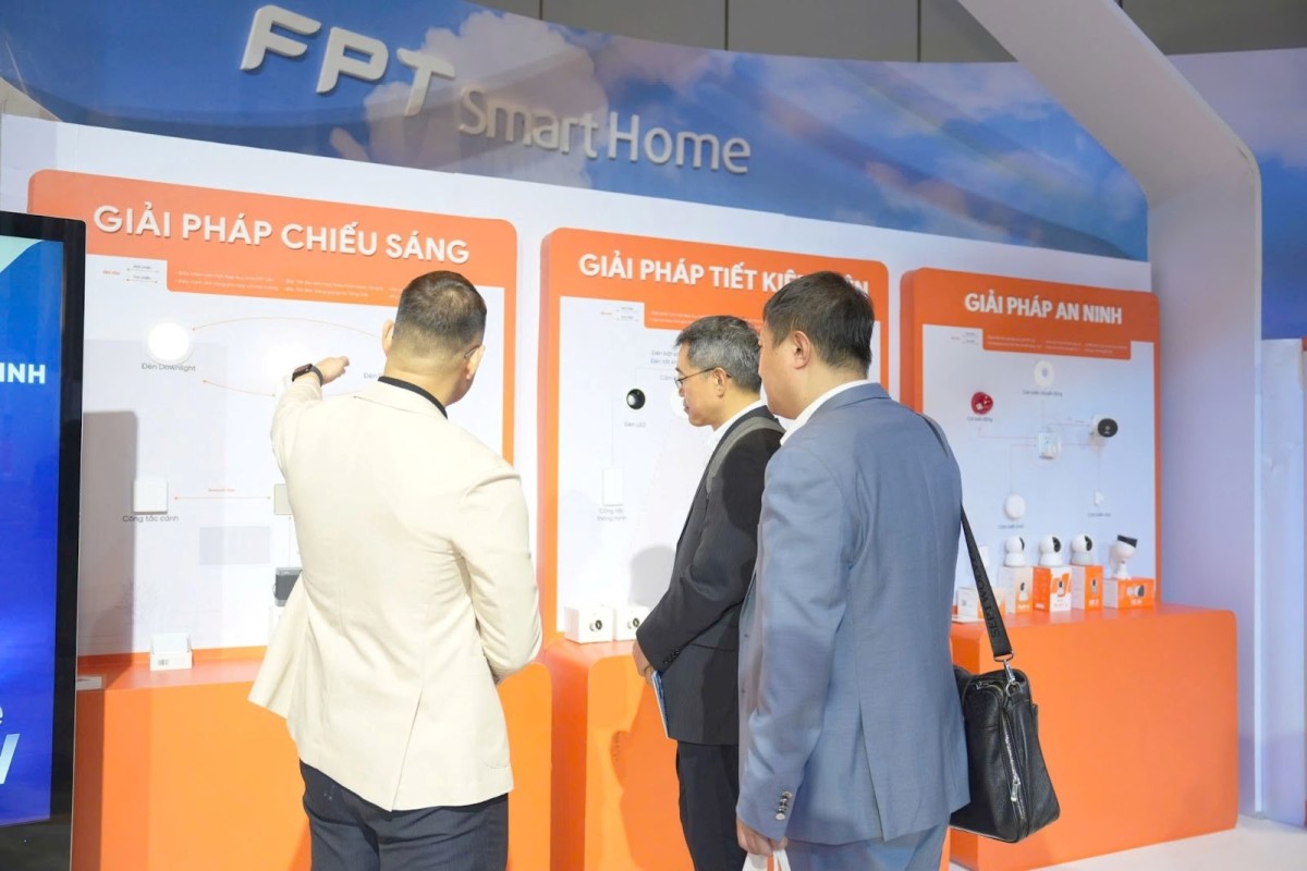 FPT Fiat Industrial Technology mang trải nghiệm nhà thông minh AI đến Techday 2024