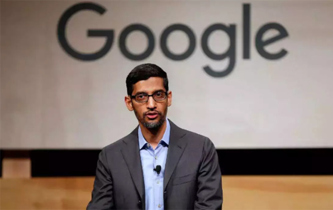 Sundar Pichai, Giám đốc điều hành của Google. Ảnh: Times of India