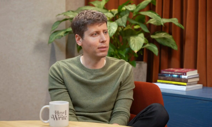 Sam Altman trên Podcast cách tôi viết. Ảnh: X/OverLap