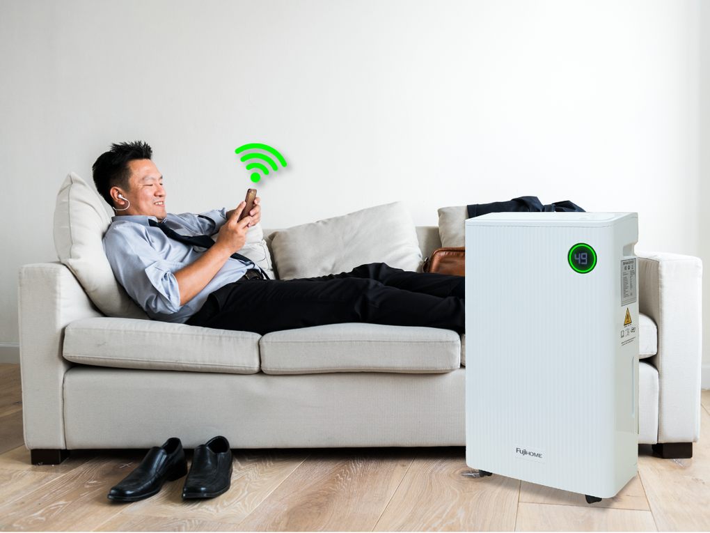 Fujihome Dehumidifier 2025: Kiểm soát độ ẩm và làm sạch không khí-4