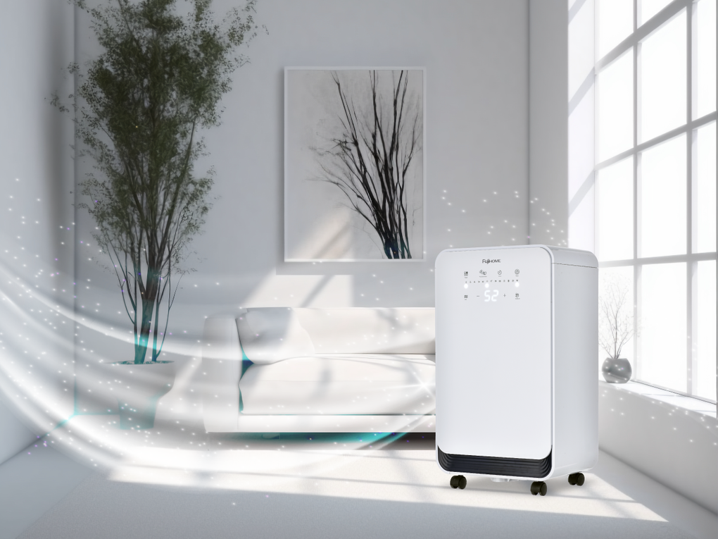 Fujihome Dehumidifier 2025: Chống quá mức và làm sạch không khí-5