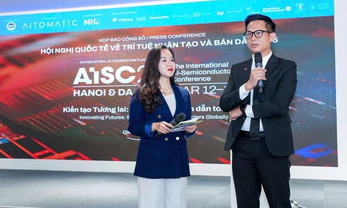 Ông Nguyễn Hong Trung, Phó Giám đốc Công nghệ Thông tin, VPBank - Đối tác chiến lược cho Hội nghị.