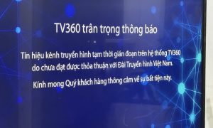 Các kênh VTV biến mất trên một số nền tảng TV nhất định