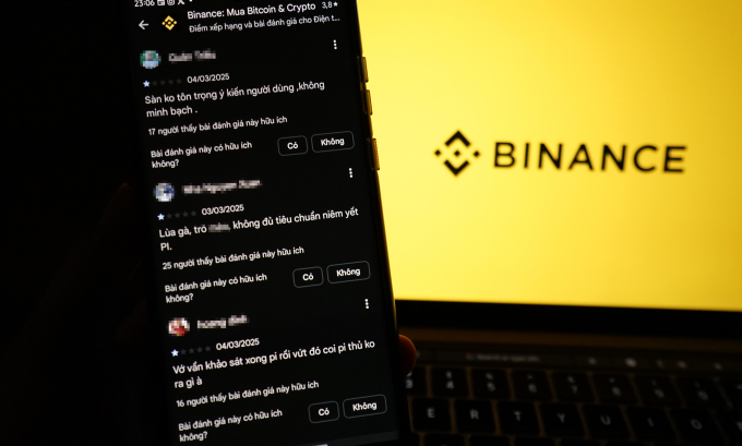 Binance đã bị "vội vã vào" bởi một ngôi sao vì cô ấy không liệt kê 4 Binance đã bị "vội vã vào" bởi một ngôi sao vì cô ấy không liệt kê Một số nhận xét trên ứng dụng Binance trong cửa hàng Google Play. Ảnh: Giống như bạn