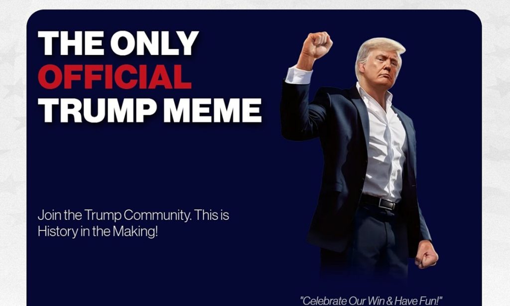 Chưa đầy một ngày sau, Memecoin Trump đạt hàng tỷ đô la