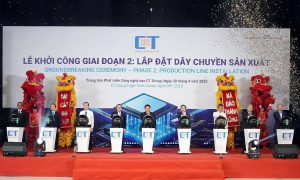 Tập đoàn CT bắt đầu nhà máy chip bán dẫn