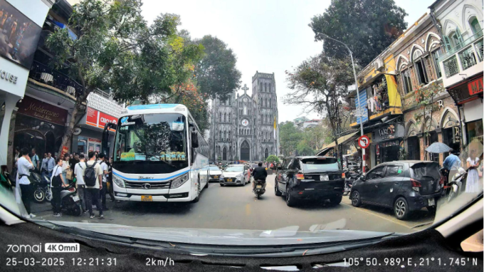 Hình ảnh được ghi trên 4K Omni trong ngày. Ảnh: 70MAI Việt Nam