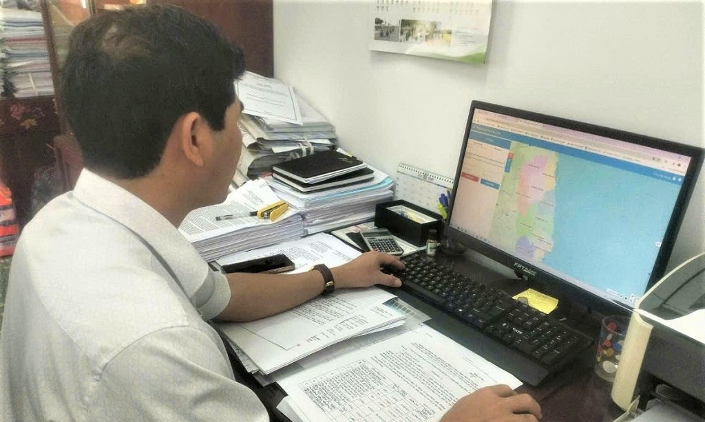 Bình Dinh cam kết tìm kiếm dữ liệu đất đai và các ứng dụng kế hoạch