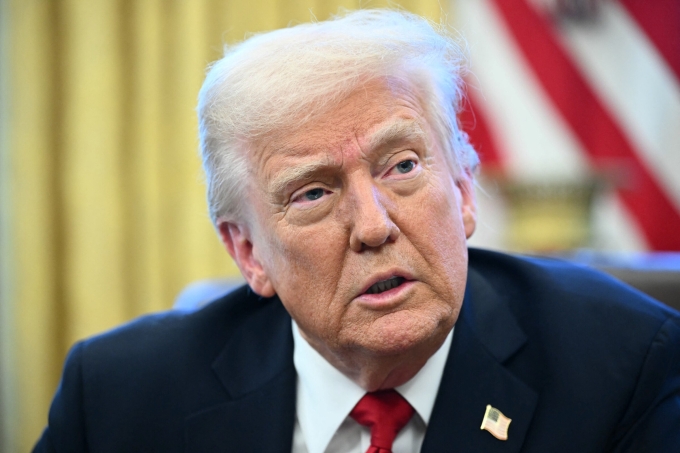 Ông Trump nói rằng Thỏa thuận bán hàng Tiktok sẽ được tổ chức bởi 5/4 2 Ông Trump nói rằng Thỏa thuận bán hàng Tiktok sẽ được tổ chức bởi 5/4 Tổng thống Donald Trump đã trả lời tại một cuộc họp báo được tổ chức tại Nhà Trắng vào ngày 26 tháng 3. Ảnh: AFP