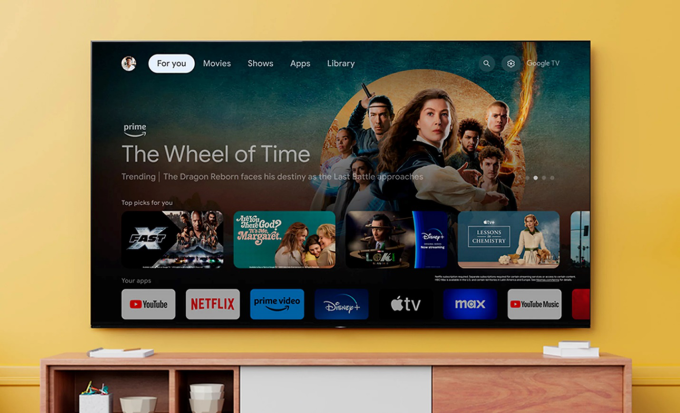 Tại sao TV Sony Bravia lại phù hợp cho kỳ nghỉ TET 4 Tại sao TV Sony Bravia lại phù hợp cho kỳ nghỉ TET Hệ điều hành Google TV mang đến 10.000 ứng dụng trên TV Bravia 3. Ảnh: Sony