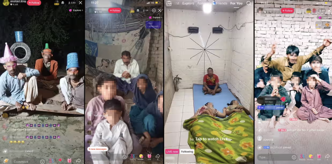 Cầu xin trực tuyến trên tiktok 2 Cầu xin trực tuyến trên tiktok Hỗ trợ một số người trực tiếp phát trực tiếp trên Tiktok Live. Ảnh: Tiktok