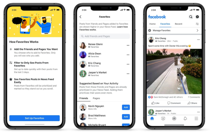 Giao diện Facebook thay đổi trong 20 năm 8 Giao diện Facebook thay đổi trong 20 năm Vào năm 2021, Facebook lần đầu tiên được phân loại và hiển thị dưới dạng một tab để tinh chế các nguồn dữ liệu được cung cấp. Ban đầu, có ba thẻ bao gồm trang chủ, tình yêu và các chuyến thăm gần đây. Menu cho phép người dùng chọn nội dung dễ dàng hơn. Sau thời gian, giao diện tiếp tục thay đổi. Ảnh: Facebook