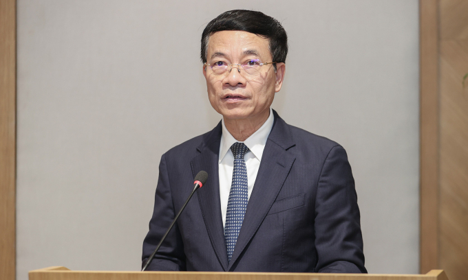 Bộ Khoa học và Công nghệ phối hợp với Bộ Tuyên truyền Trung ương và Ủy ban Trung ương để huy động và hợp tác 4 Bộ Khoa học và Công nghệ phối hợp với Bộ Tuyên truyền Trung ương và Ủy ban Trung ương để huy động và hợp tác Bộ trưởng Khoa học và Công nghệ Nguyen Manh Hung. Ảnh: phân angh
