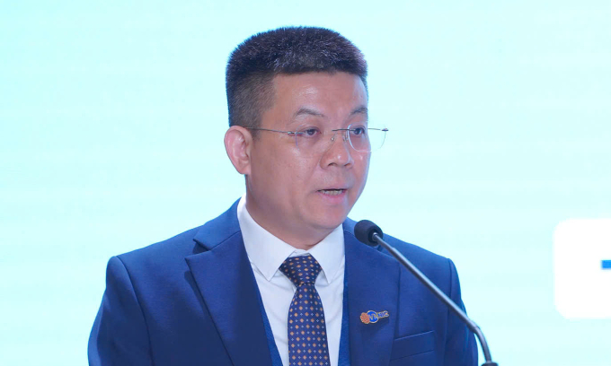Hơn 600.000.vn tên miền đã được đăng ký 2 Hơn 600.000.vn tên miền đã được đăng ký Đạo diễn Vnnic Nguyen Hong Thang đã phát biểu tại sự kiện này. Ảnh: Đoan treo