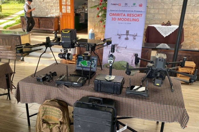 Công nghệ Lidar hỗ trợ chuyển đổi công trình 4 Công nghệ Lidar hỗ trợ chuyển đổi công trình Thiết bị quét laser 3D. Ảnh: Neh