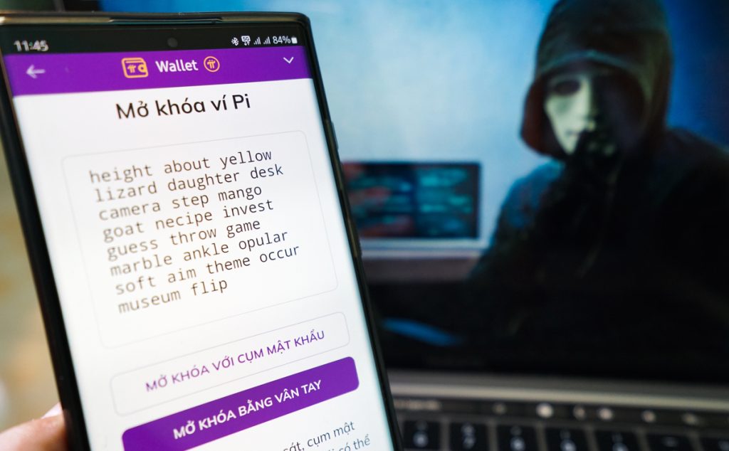 Cố gắng tìm ví khi tiền ảo PI được định giá