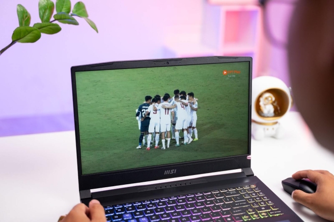 Một số máy tính xách tay được khuyến nghị cho sinh viên 4 Một số máy tính xách tay được khuyến nghị cho sinh viên Máy tính xách tay MSI Katana A15. Ảnh: AMD